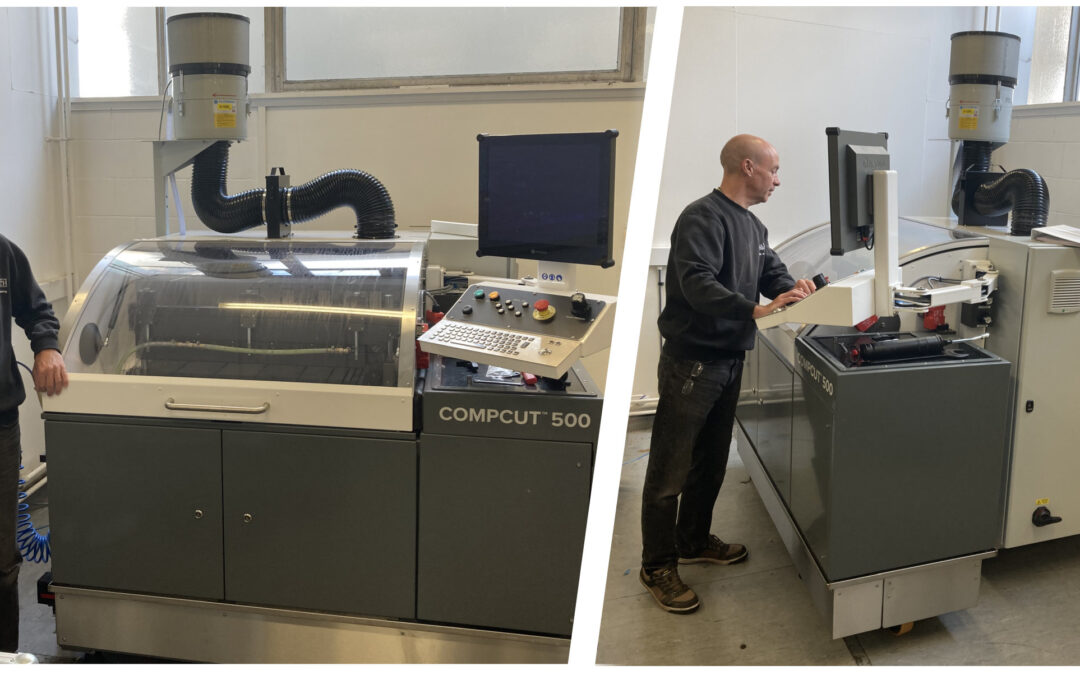 New Compcut 500 installed & commissioned at the University of Bath