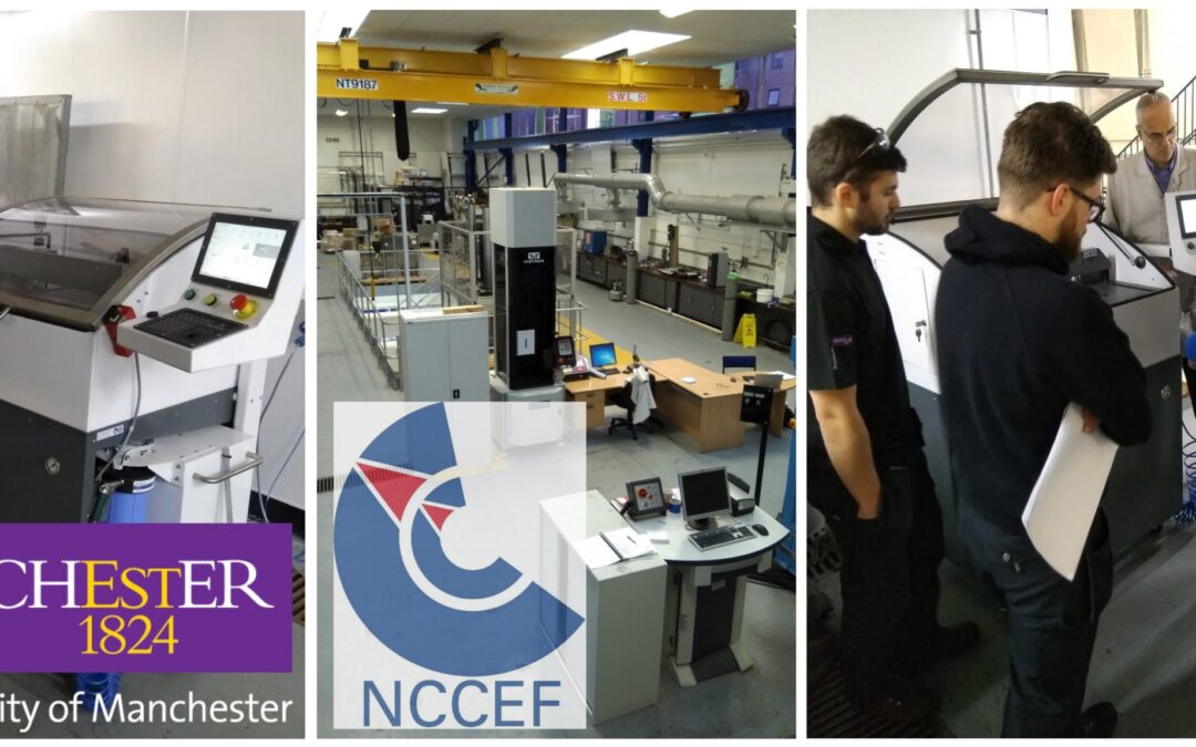 Compcut 200 Advanced Composite Saw proves itself at the NCCEF – The University of Manchester.