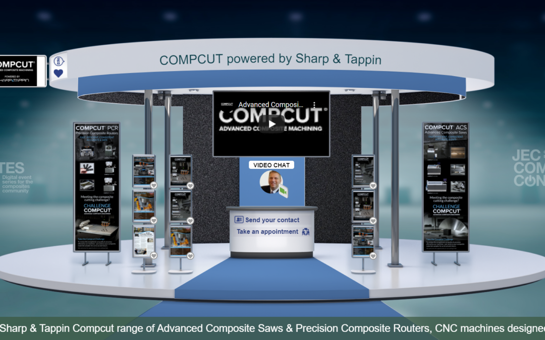Sharp & Tappin are exhibiting at the JEC Composites Connect Event on the 1st & 2nd of June 2021